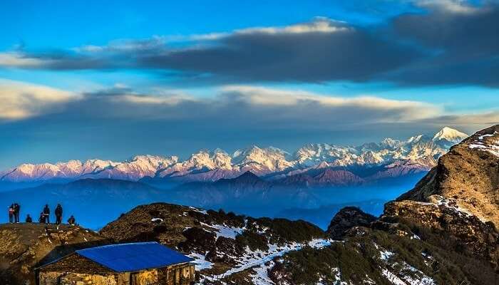 Gaze at the mighty Himalayas in Nepal