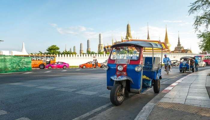 Tuk tuk in Thailand