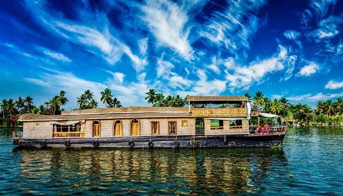 Kerala houseboat, India