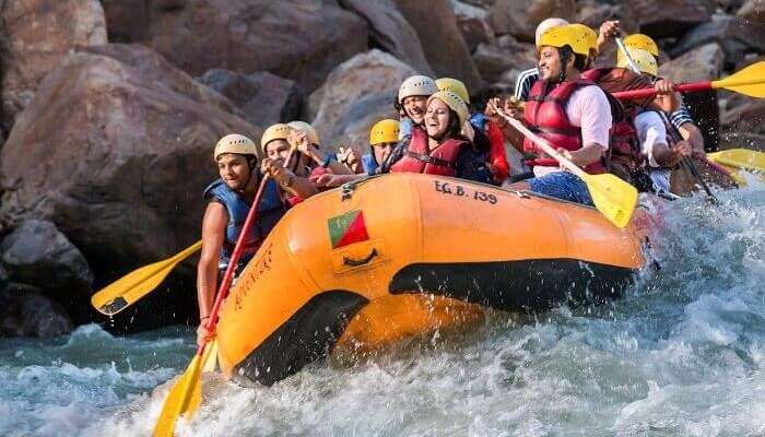 bachelor party fun in rishikesh