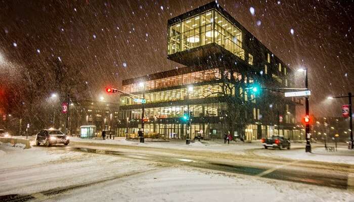 Halifax in winter