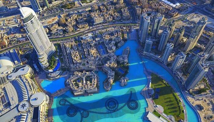 dubai's views from burj khalifa