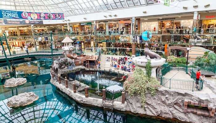 The City Under One Roof Inside Canada S Biggest Mall That Has Its Own Pool Amusement Park And Golf Course Canada Travel Places Places To Visit