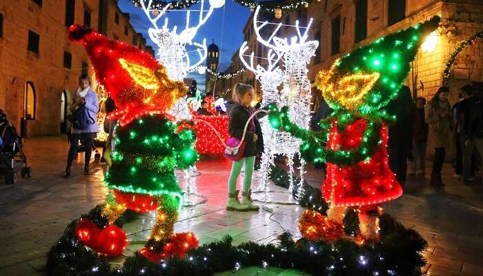 Рождество в Дубровнике, Хорватия