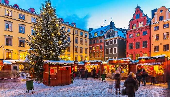 Рождество в Стокгольме, Швеция