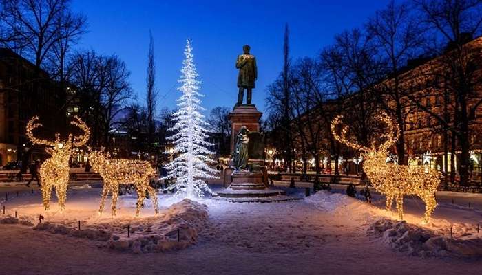 Рождество в Хельсинки, Финляндия