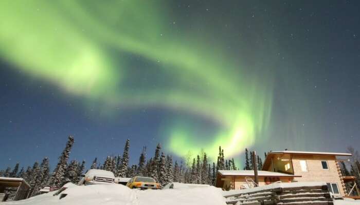 Polar Night in Alaska, USA