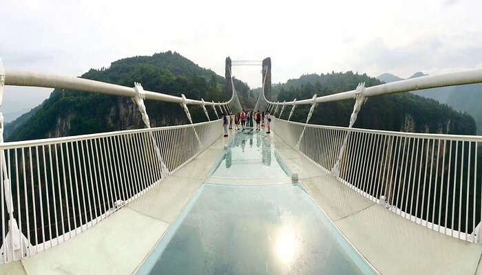 Zhangjiajie Glass Bridge in China