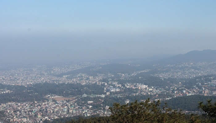 view from top of sohpetbneng peak