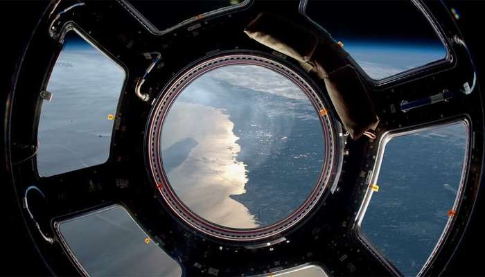 view from international space station