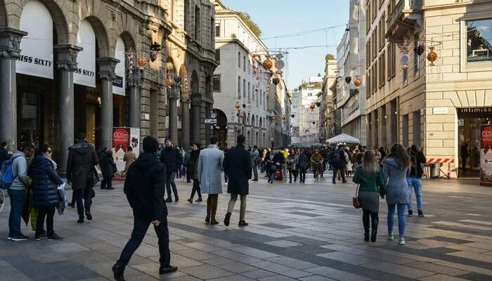 Corso Vittorio Emanuele II milan