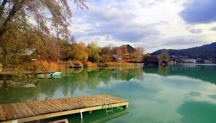 Faaker See lake austria