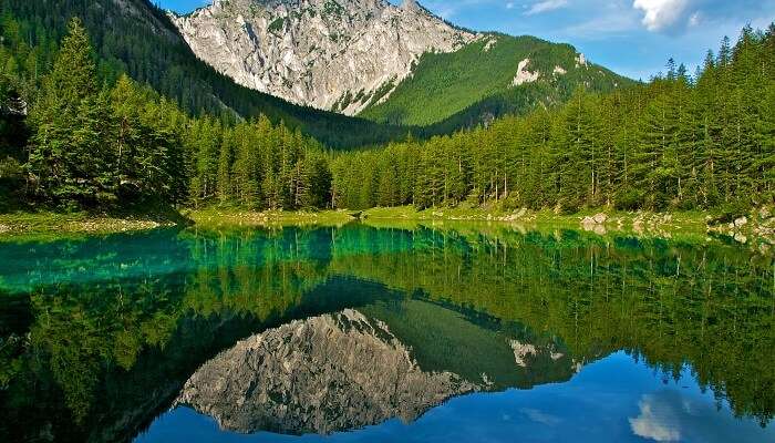 Gruner See lake austria