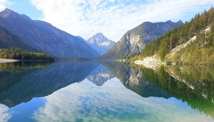 Plansee lake austria