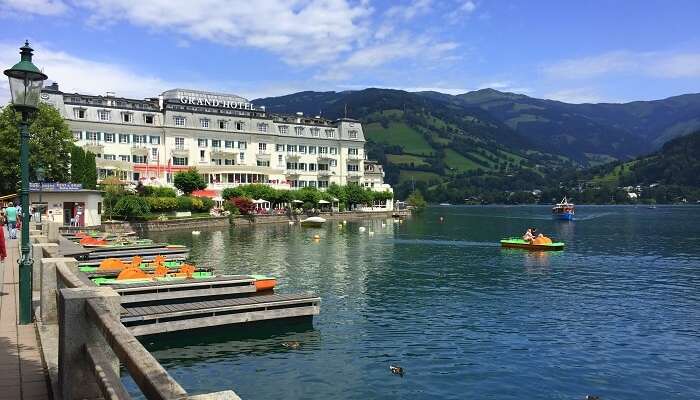 Zellersee lake austria