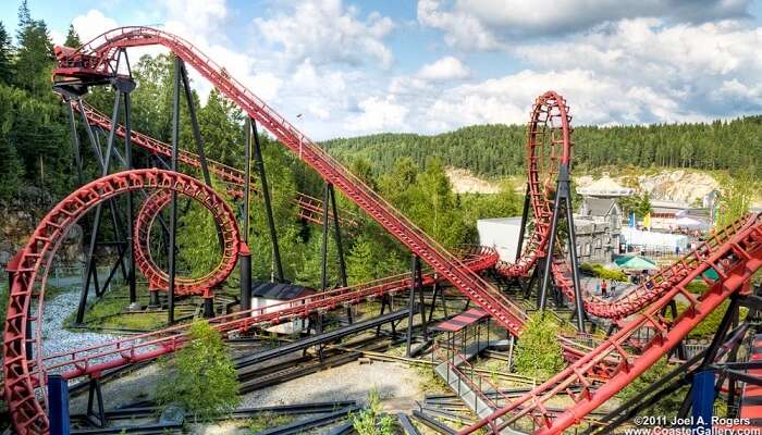 visit Tusenfryd Amusement Park norway