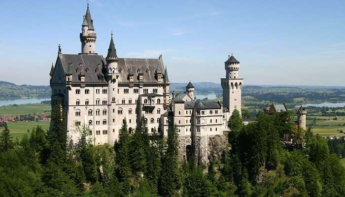 spectacular castle