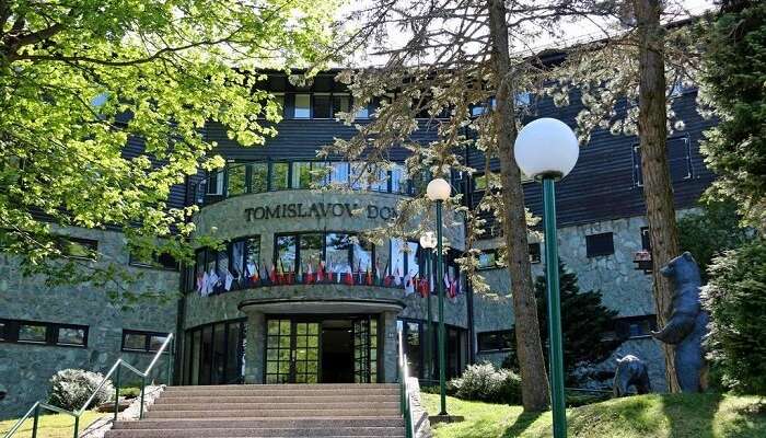 exterior of resort tomislav