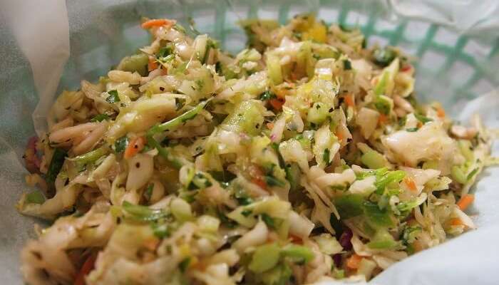 salad in seychelles