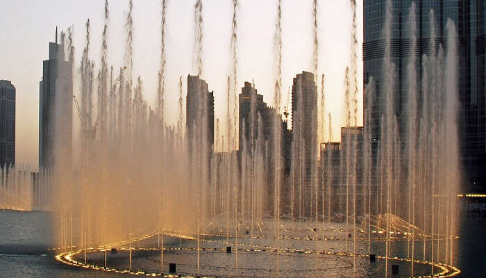 Dubai Fountain in Dubai