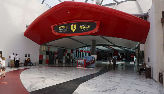 Ferrari world in Dubai