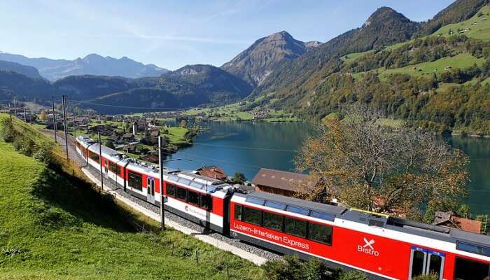  Golden Pass Line og Luzern Interlaken Express