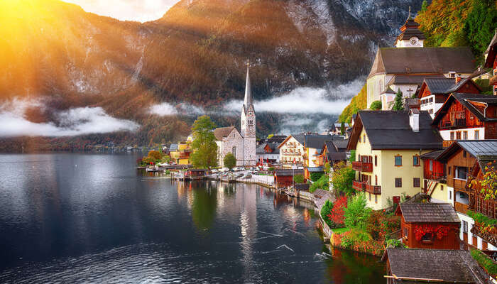 Hallstatter lake