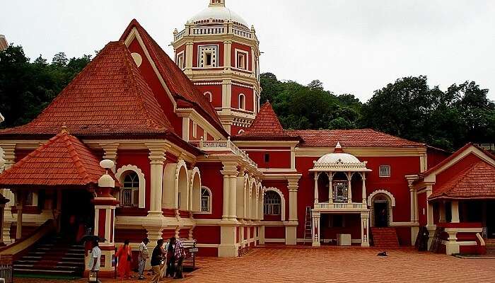 exterior of Shantadurga