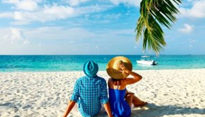 Couple on a beach