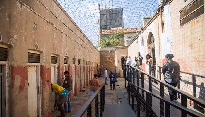 Constitution Hill in Johannesburg Africa