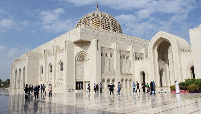 Sultan Qaboos Marea Moschee