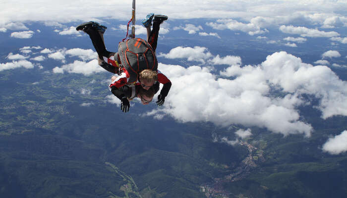 Skydiving