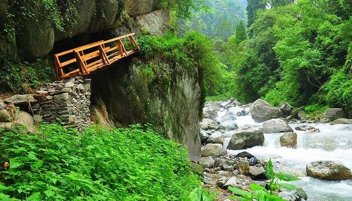 trekking bridge