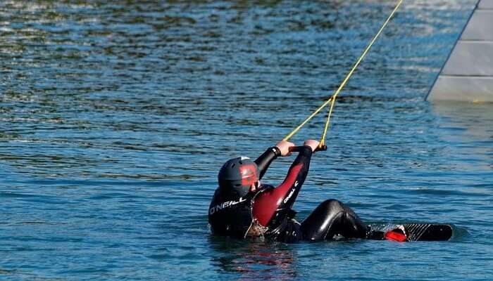 wakeboarding