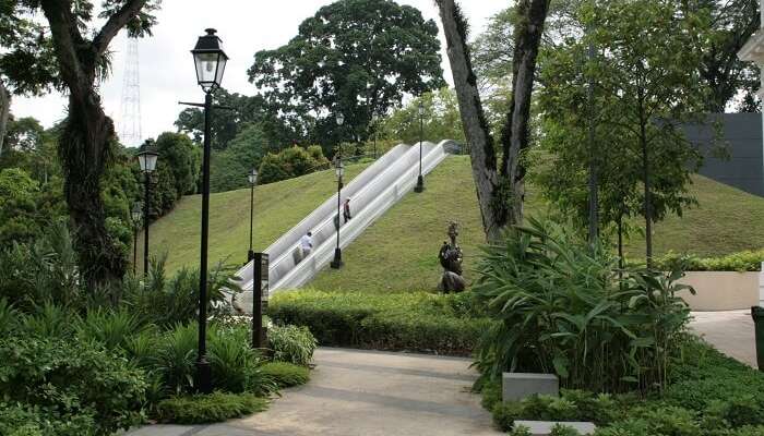 Fort Canning hill