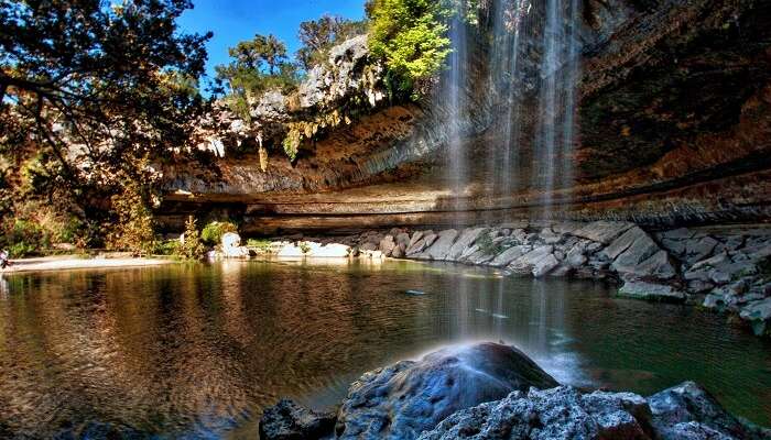 Hamilton Pool vandfald