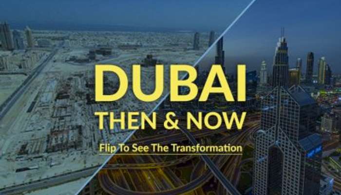 Dubai then&now cover