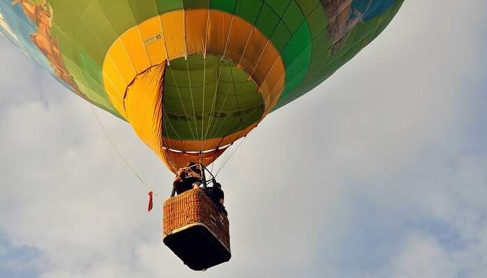 hot air balloon ride