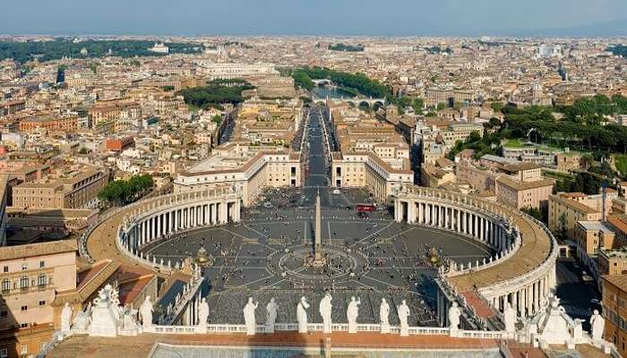 heart of the Vatican City