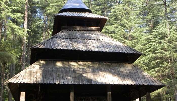Hadimba Temple is famous temple in manali