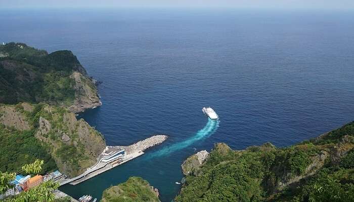 Uleung Island Seaside Road South Korea