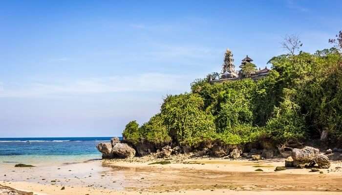 Pura Temple at Geger Beach