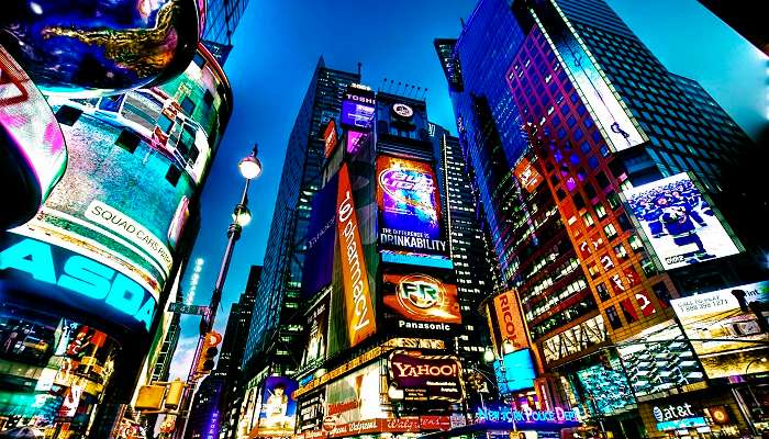 New York City is one of the places to visit in March in world