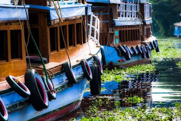 The Public Ferry, an inexpensive means of exploring the backwaters of Alleppey