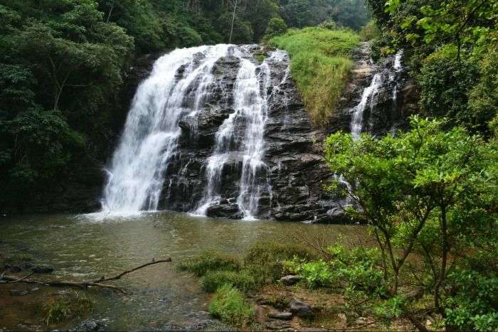 Beautiful Abbey Falls in Madikeri, Coorg
