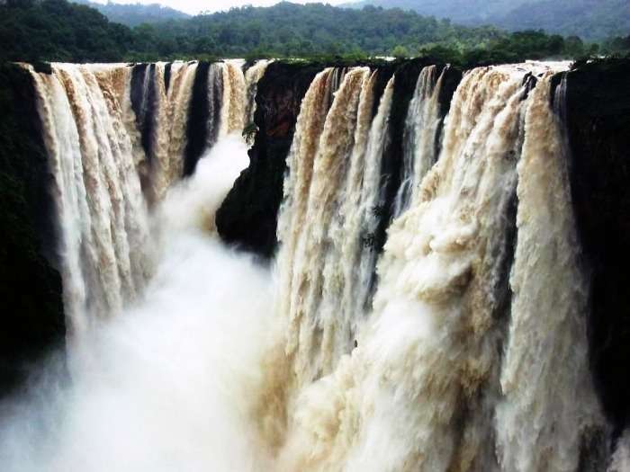 The gushing Jog Falls of Karnataka