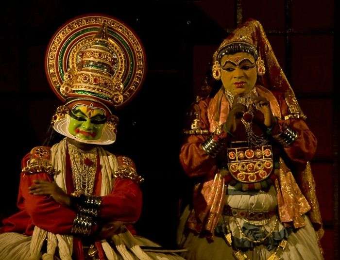 The surreal Kathakali dance form of Kerala