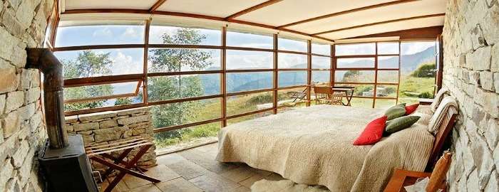 Shakti Leti with stunning surroundings of oak forests, Uttarakhand