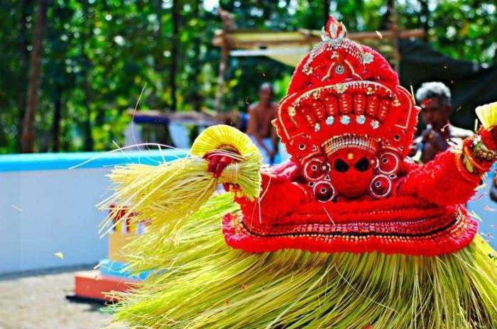 The masked dance of Kerala- Theyyam