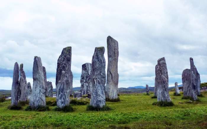 Callanish Standing Stones in Scotland